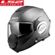 thumbnail image 4 of Casco de motocicleta LS2 FF399 Valiant Urban abatible para hombre, casco integral modular de carreras ls2 casco moto de motocicleta ECE, 4 of 5