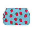 thumbnail image 2 of Disketp Strawberries Estuche de Lápices de Doble Capa con Tapa Abatible y Cremallera, Organizador Escolar para Adolescentes y Adultos, 2 of 7