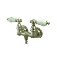 thumbnail image 3 of Elements Of Design Dt0315pl Double Handle Wall Mounted Clawfoot Tub Filler - Bronze, 3 of 4