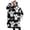 Black Halloween Ghosts, variant on Oversized Wearable Blanket Hoodie,Black Halloween Ghosts with Boo Sherpa Blanket Hoodie with Super Pockets,Super Warm Fuzzy Pullover for Women & Men