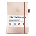 thumbnail image 2 of Birdeem Password Book, English Address Book, Telephone Book,-Border Dedicated Notebook, 2 of 2