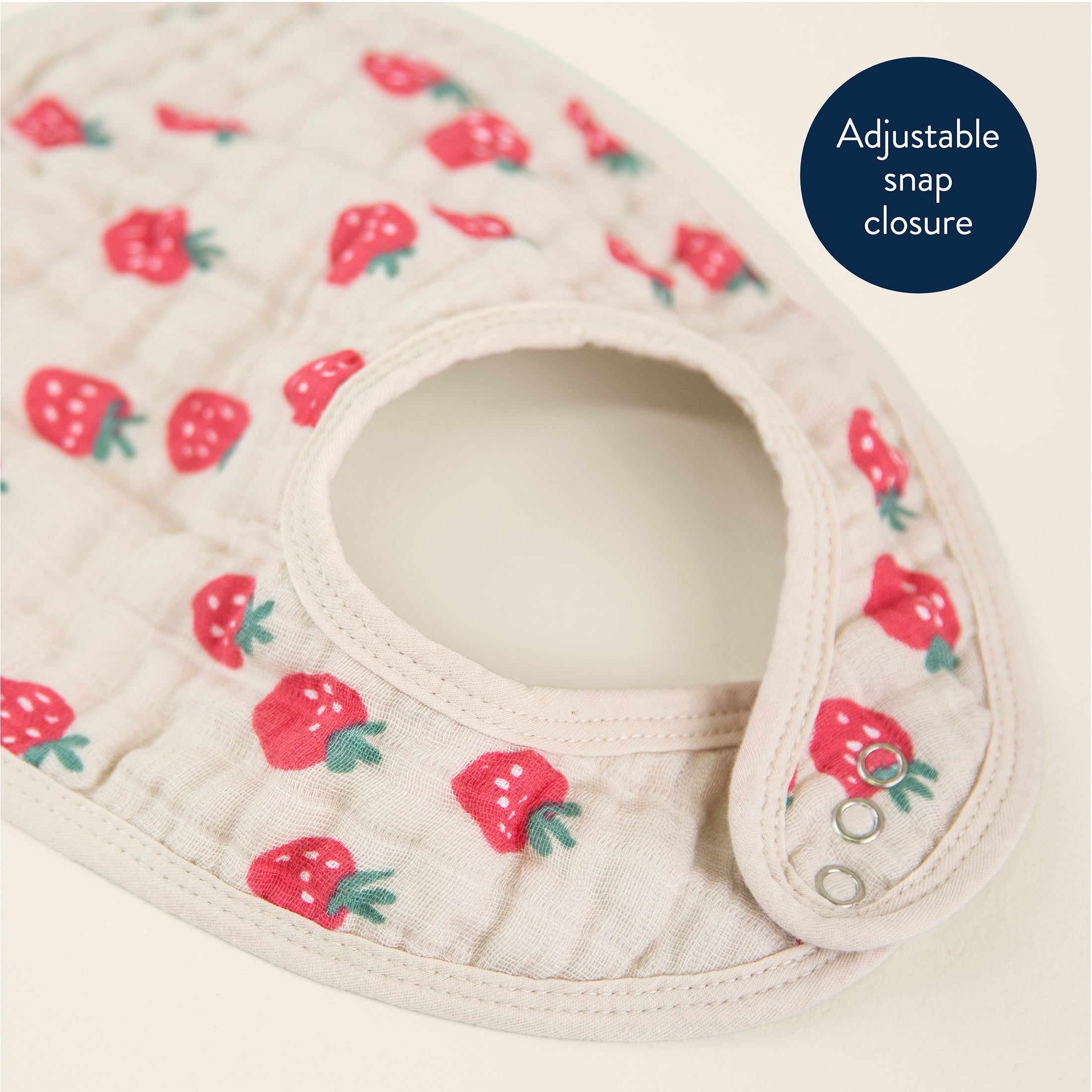 Itzy Bibs Strawberries and Cream