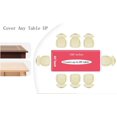 thumbnail image 3 of (1 Pc) Coral Premium Rectangle Heavy-Duty Plastic Table Covers ( Reusable), 3 of 6