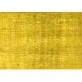 thumbnail image 1 of Ahgly Company Machine Washable Indoor Rectangle Persian Yellow Traditional Area Rugs, 5' x 8', 1 of 4