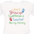 thumbnail image 4 of Inktastic Teacher Like Mommy Boys or Girls Long Sleeve Baby Bodysuit, 4 of 5
