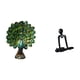 thumbnail image 1 of Elegante Estatua De Pavo Real Pensador, Escultura Animal, Figura Decorativa Abstracta Para Mesa, Ideal Para Dormitorio, Oficina, Sala De Estar, Estantería O Armario., 1 of 8