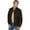 Black, variant on Scully Leather Mens Premium Lambskin Zip Front Jacket Cognac Soft L