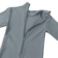 thumbnail image 5 of Moggemol Kids Girls Long Sleeve Dance Outfit Full Length Unitard Leotard Bodysuit Gymnastic Jumpsuit Dark Grey XXL, 5 of 7