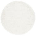 thumbnail image 2 of Safavieh Flokati Augustin Solid Shag Area Rug, Ivory, 3' x 3' Round, 2 of 11