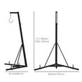 thumbnail image 4 of Soozier Punch Bag Stand for Heavy Bag, Foldable and Height Adjustable, 4 of 9