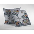 thumbnail image 2 of 26â€ Pink White Butterfly Indoor Outdoor Throw Pillow, 2 of 4
