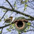 thumbnail image 5 of Hand-Woven Natural Grass Hanging Bird House for Outdoor Gardens – Eco-Friendly, Rustic Decorative Nesting Shelter for Small Birds, 5 of 9