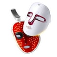 thumbnail image 1 of CAIROYAR Máscara facial con luz LED azul y roja para terapia facial, máscara de terapia de luz roja para rostro, máscara de terapia de luz roja para el hogar, girada 360 grados, máscara facial con luz, 1 of 1
