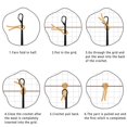 thumbnail image 5 of Latch Hook Rug Kits Embroidery DIY Dog Head Pattern Crochet Needlework Crafts for Adults and Kids Beginners 20"x 15", 5 of 7