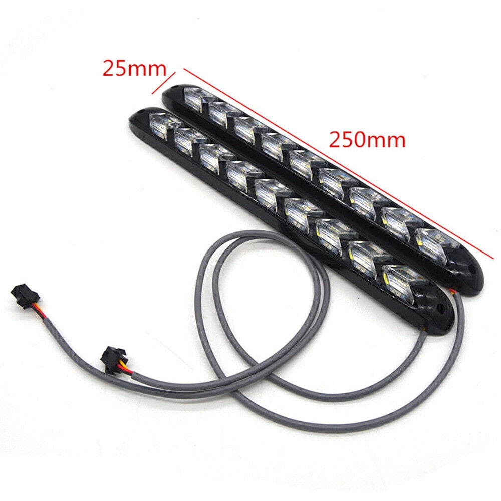 SOCAL-LED 2x Arrow LED DRL Switchback Strips 10