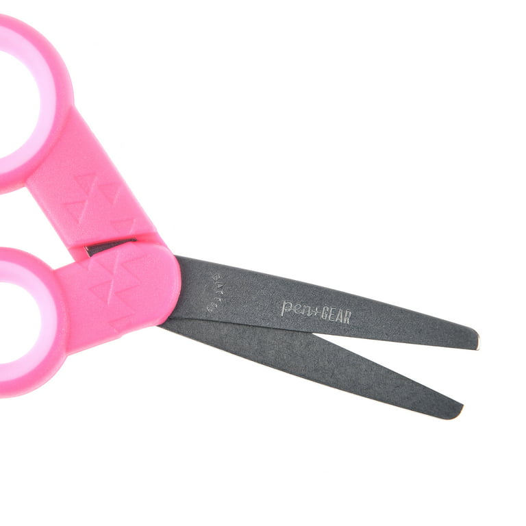 Pen + Gear 5 inch Kids Scissors 2 count (Pink/Purple)