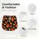thumbnail image 4 of Balery Thanksgiving Turkey 1 Pantalones cortos deportivos para mujer con forro y dos bolsillos, elásticos, para entrenamiento, gimnasio, yoga-Small, 4 of 7