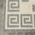 thumbnail image 3 of Superior Nila Greek Key Indoor Outdoor Area Rug, 5' 2" x 7' 2", Cream, 3 of 10