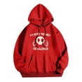 thumbnail image 2 of LUOGENLI Chandails à Capuche pour Hommes Graphiques Course Halloween Chandail à Capuche à Enfiler Manches Longues Chandail Décontracté avec Imprimé Graphique pour la Saison d'Automne Coupe Confortable Chandails à Capuche pour Hommes à Fermeture Éclair Graphique Rouge Taille TTG, 2 of 4