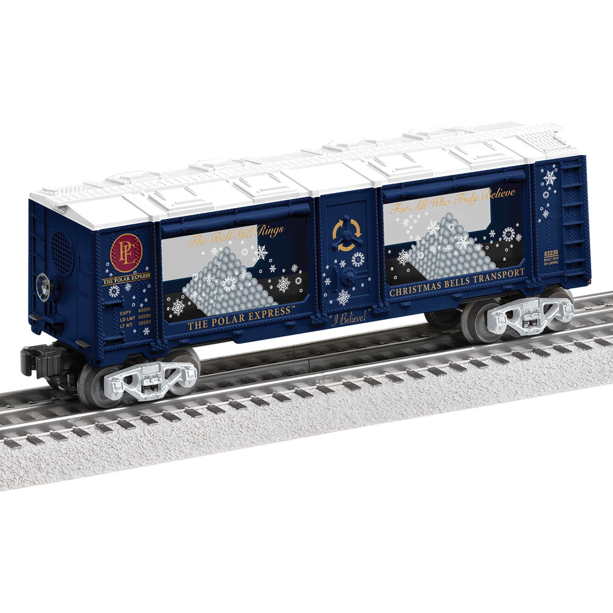 Lionel The Polar Express Christmas Bells Mint Car