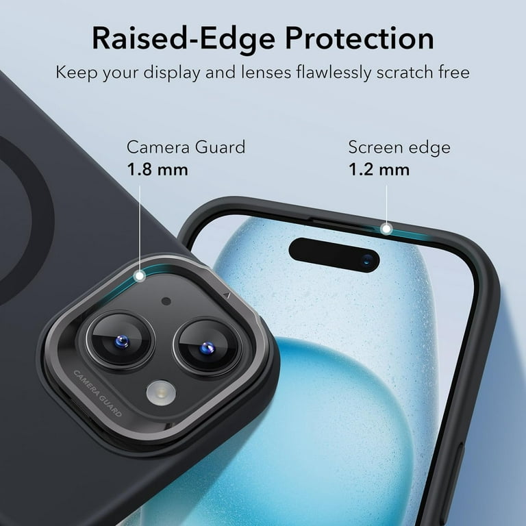 ESR for iPhone 15 Pro Max Case, Compatible with MagSafe, Military-Grade  Protective Case, Built-in Stash Stand Phone Case, Scratch-Resistant Back