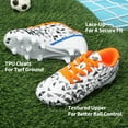 thumbnail image 2 of DREAM PAIRS Boys Girls Soccer Cleats Kids Football Shoes, 2 of 5