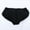 Black, variant on Women Seamless Padded Full Butt Hip Enhancer Panties Shaper Underwear