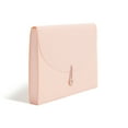 U Brands Fashion Poly 13 Pocket File Folder, Blush, Pink