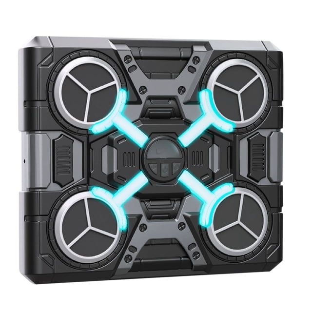 Rbaofujie Machine de Boxe Musicale Bluetooth pour Enfants, Jeu de Boxe Mural pour Enfants