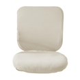 thumbnail image 2 of Stretchable Cover Slipcover Washable Easy to Remove Rotating Seat Cover for Rotating Computer , White, 2 of 8