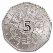 2025 Austria Silver €5 New Years: Dance Away