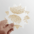 thumbnail image 1 of La cultura japonesa de otoño blanco Calcomanías solares de vinilo, 1 of 3