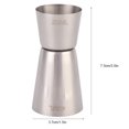 thumbnail image 4 of Fyydes 304 Stainless Steel Wine Tool Measuring Cup Double Cocktail Jigger for Bar, Cocktail Jigger, Bar Measuring Cup, 4 of 8