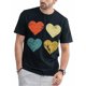thumbnail image 1 of Camiseta vintage con corazones, regalo retro genial para San Valentín para mujeres y hombres., 1 of 7