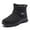 Black, variant on Fesfesfes Fuzzy Boots Women Winter Plus Velvet Snow Women's Short Warm And Thick Women's Shoes 35(US:5-5.5)