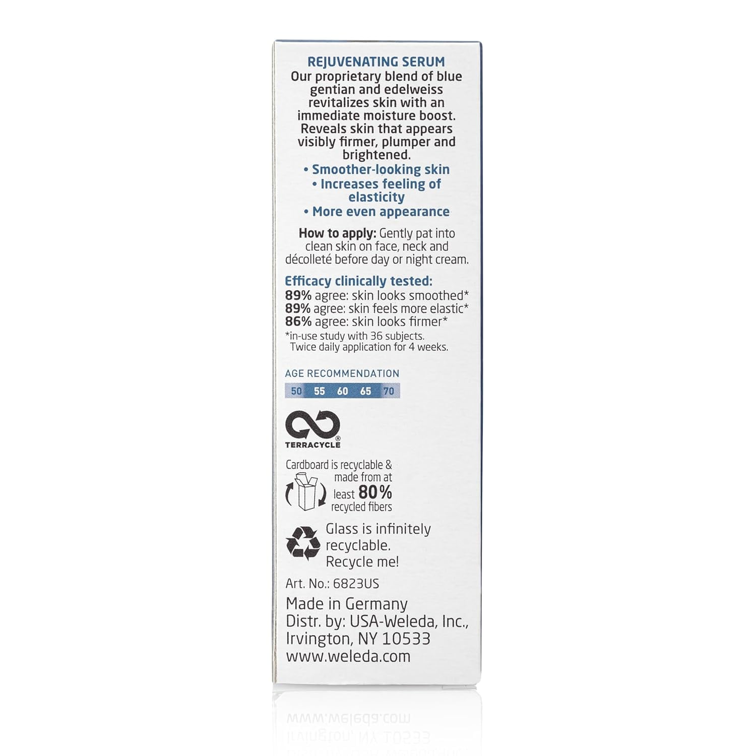 Weleda Rejuvenating Serum - 1 fl oz - Anti-Aging & Firming Face Treatment