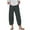 Dark Gray, variant on Zuesphe Khakis Pants for Women Bootcut Ladies Capri Pants White Womens Petite Cotton Lounge Pants Cargo Pants Women Stretchy