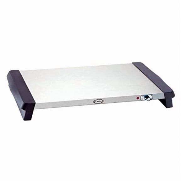 Cadco WT-10S 20.5" x 14" Countertop Warming Tray Shelf with Variable Heat Control, Stainless Steel, 120v, For Commercial Use, 10 lbs