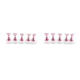 thumbnail image 1 of Jumpingount 6 piezas de soportes para práctica de uñas, pantalla antideslizante para entrenamiento de uñas, Base de cristal resistente al Rosado 2Conjunto, 1 of 6