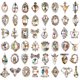 thumbnail image 1 of 48 Uds. Diamantes de imitación AB de cristal para uñas, diamantes de cristal para uñas, gemas de Metal, joyas, piedras para decoración artística de uñas 3D (24 estilos), 1 of 4