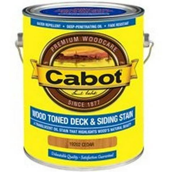 Cabot Deck and Siding Stain Cedar 1 Gl
