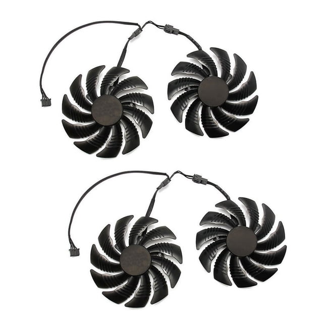 4X Ventilador de Tarjeta Gráfica GPU de 88 mm para RADEON AORUS RX 580/570 GIGABYTE GV-RX 570 AORUS GV-RX580AORUS
