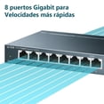 thumbnail image 3 of Switch TP-LINK TL-SG108 8 Puertos IEEE Gigabit Ethernet 10/100/1000Mbps, 3 of 6