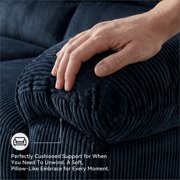Signature Design by Ashley Furniture SimpleJoy Navy Loveseat