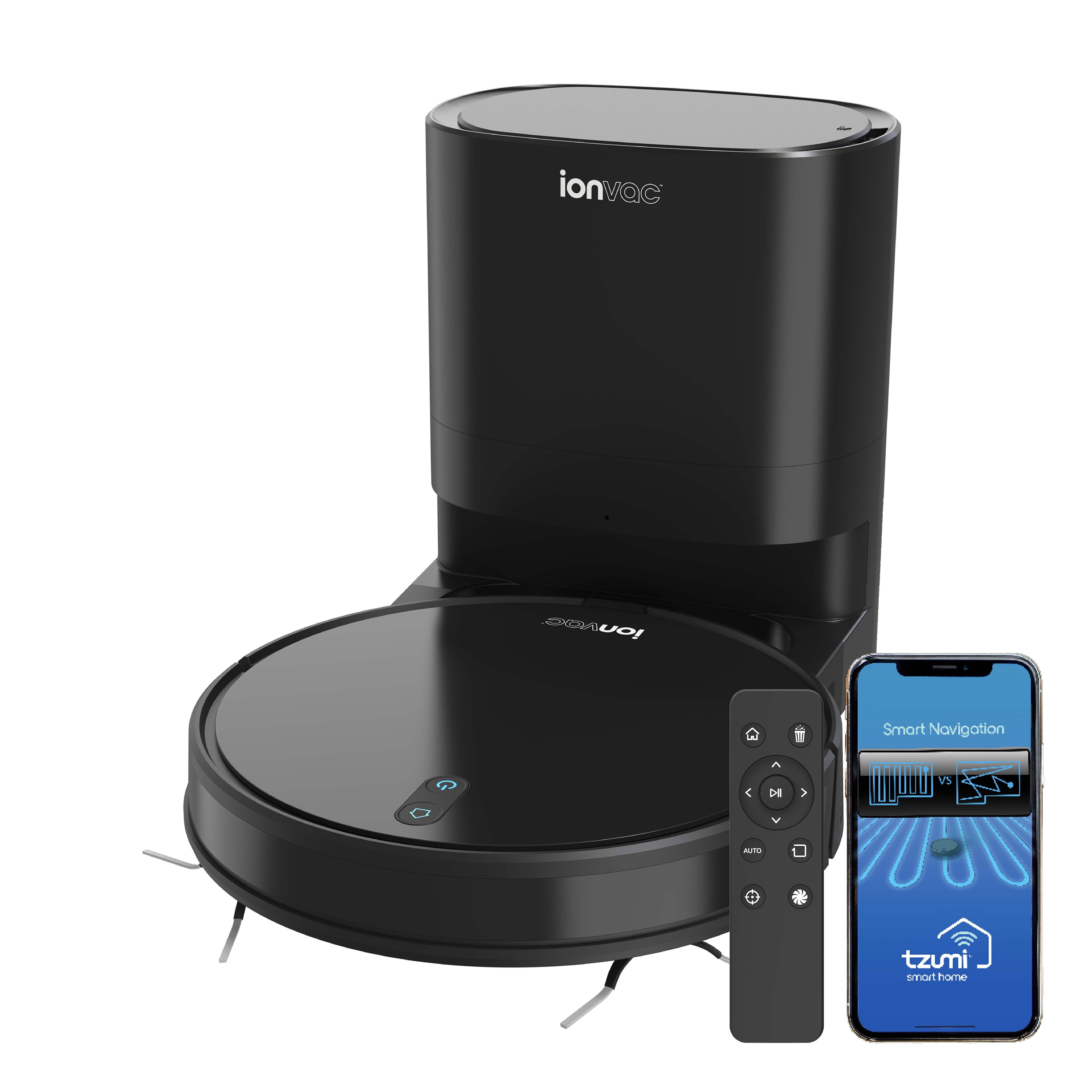 Ionvac SmartClean V4 Self Emptying Robot Vacuum with Home Map