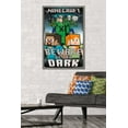 thumbnail image 2 of Minecraft - Beware Of The Dark Wall Poster, 22.375" x 34", Framed, 2 of 3
