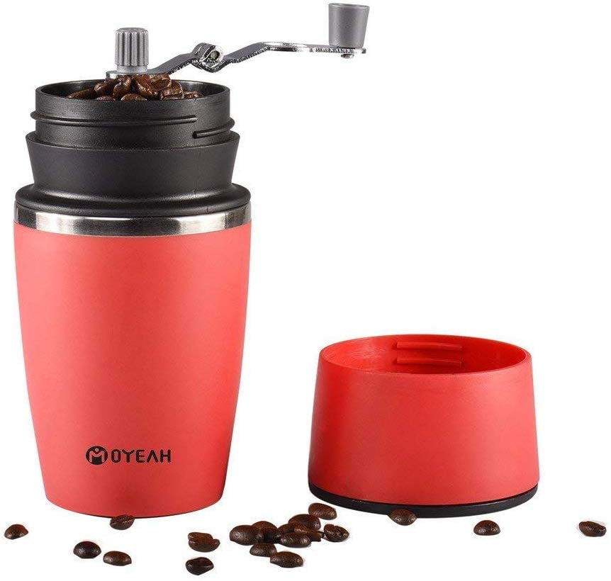 "Happyline" Portable Small Travel Coffee Maker And Coffee Grinder Mug Brewer For Camping Office