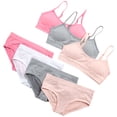 thumbnail image 3 of dELiA*s Girls Training Bra Underwear Set Seamless Training Bralette and Hipster Panties 7 Piece, 3 of 7