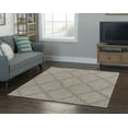 thumbnail image 2 of Linon Home Decor Trio Area Rug Collection, Ivory and Cobalt, 1.83' x 2.83', 2 of 6