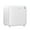 White, variant on Costway 1.6 Cubic Feet Compact Refrigerator Reversible Door Mini Fridge White
